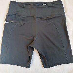 Nike Dri-FIT Charcoal Biker Shorts